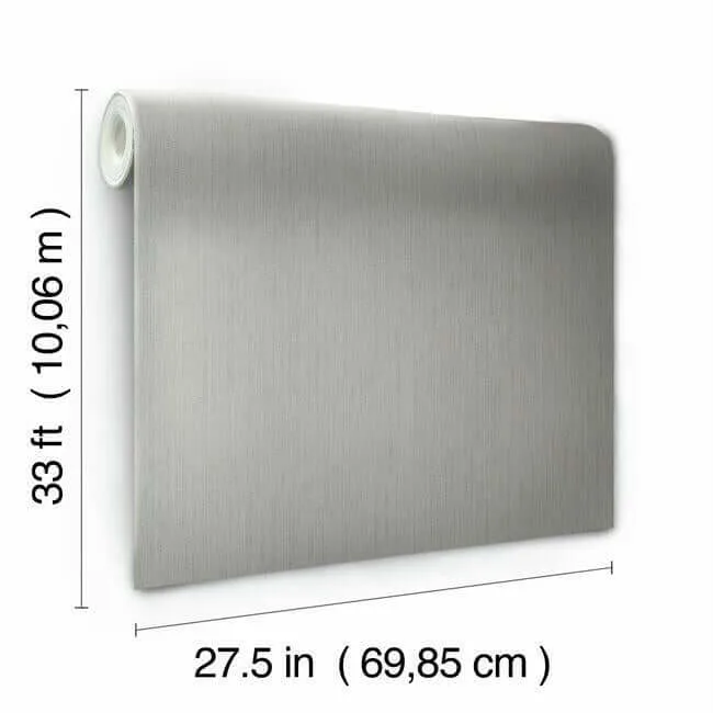 Ronald Redding Weekender Weave wallpaper, color Grey, SKU 5855