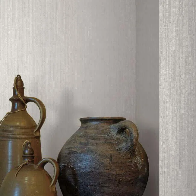 Ronald Redding Weekender Weave wallpaper, color White, SKU 5852
