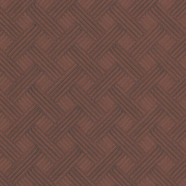 Ronald Redding Wickwork wallpaper, color Esquire, SKU RRD7649