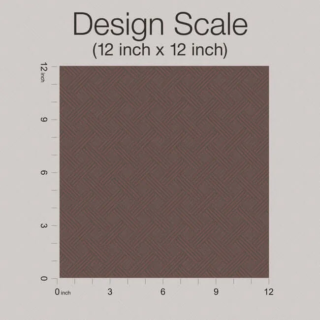 Ronald Redding Wickwork wallpaper, color Esquire, SKU RRD7649