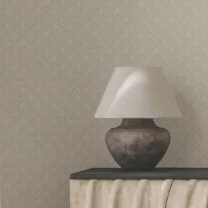 Ronald Redding Wickwork wallpaper, color Fog Transit, SKU RRD7648