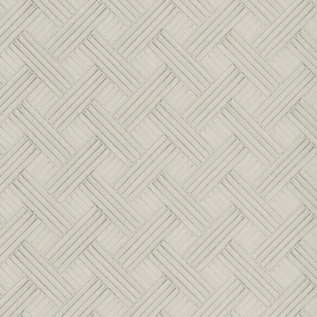 Ronald Redding Wickwork wallpaper, color Pearl Trax, SKU RRD7647