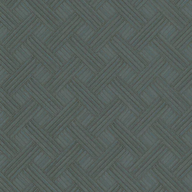 Ronald Redding Wickwork wallpaper, color Rotary, SKU RRD7650