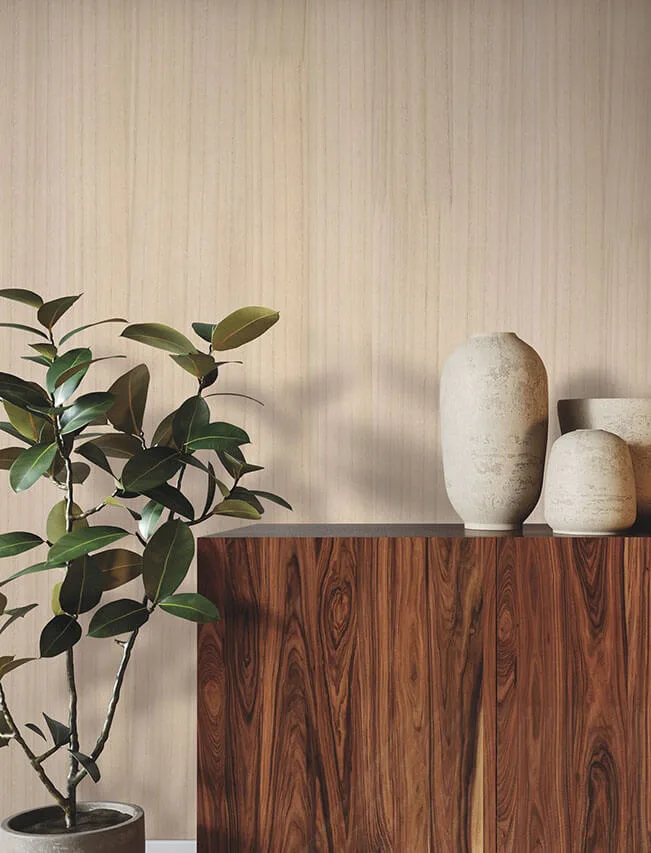 Ronald Redding Wood Veneer wallpaper, color Beech, SKU GRL88414