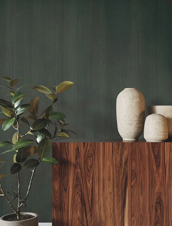 Ronald Redding Wood Veneer wallpaper, color Verdigris, SKU GRL88423