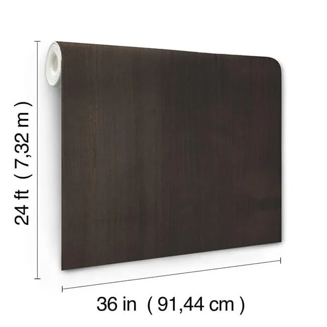 Ronald Redding Wood Veneer wallpaper, color Walnut, SKU GRL88417