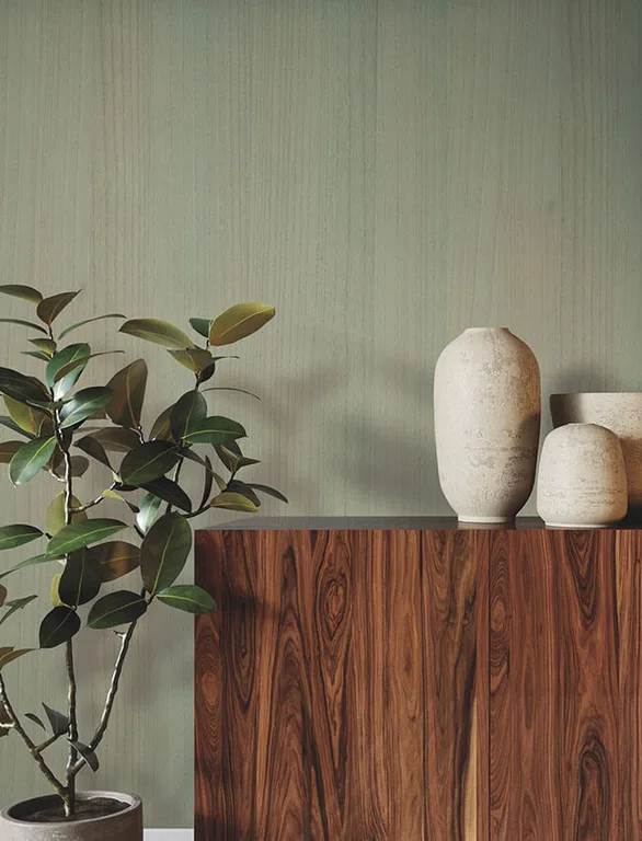 Ronald Redding Wood Veneer wallpaper, color Willow, SKU GRL88421