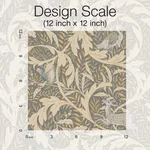 Ronald Redding Woodland Tapestry - Neutral Metallic Wallpaper | Buy Online Ronald Redding Woodland Tapestry wallpaper, color Neutral Metallic, SKU AC9123