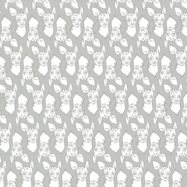 Sandudd Oh, Deer wallpaper, color Grey, SKU SD5247-2