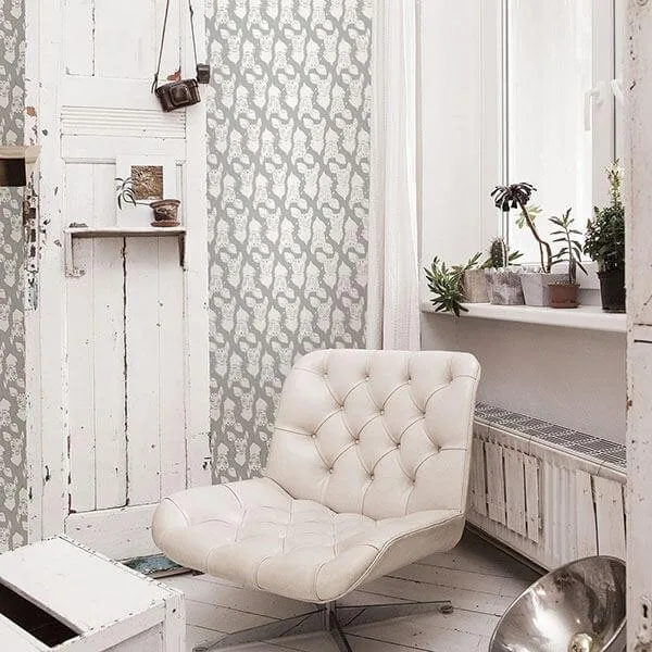 Sandudd Oh, Deer wallpaper, color Grey, SKU SD5247-2