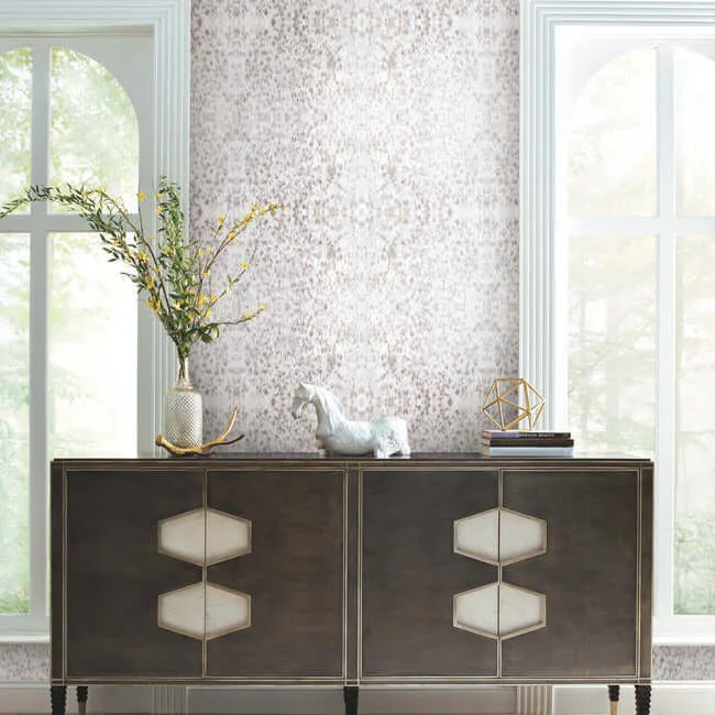 SAS Equestrian Home Fleabitten wallpaper, color Tan, SKU PSW1377RL