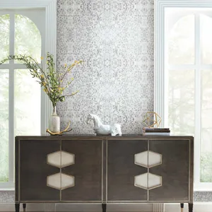 SAS Equestrian Home Fleabitten wallpaper, color Soft Grey, SKU PSW1378RL