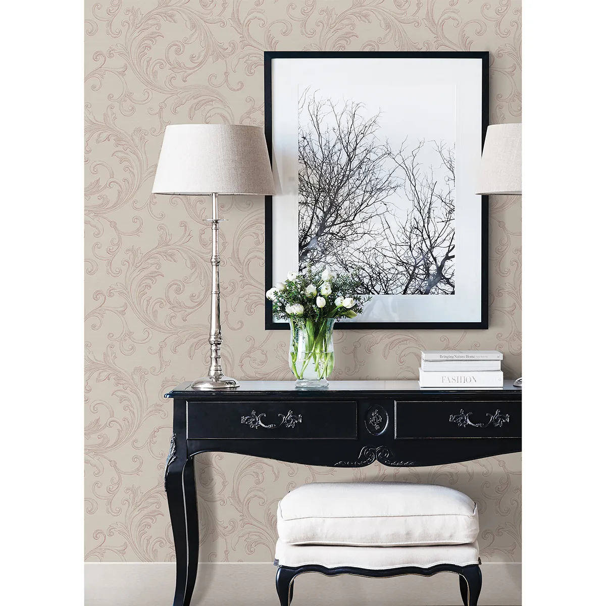 Sirpi Noemi wallpaper, color Rose, SKU 4058-24835