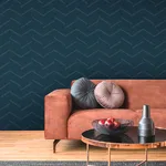 Warner Aviator - Indigo Wallpaper | Buy Online Warner Aviator wallpaper, color Indigo, SKU 4178-4439