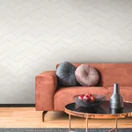 Warner Aviator - Silver Wallpaper | Buy Online Warner Aviator wallpaper, color Silver, SKU 4178-4435