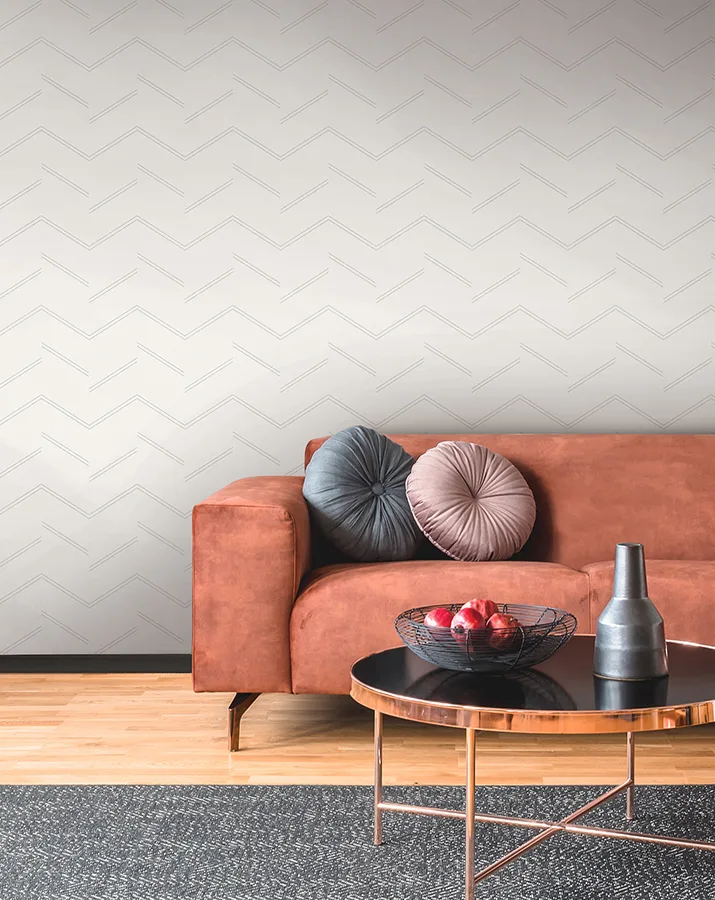 Warner Aviator wallpaper, color Silver, SKU 4178-4435