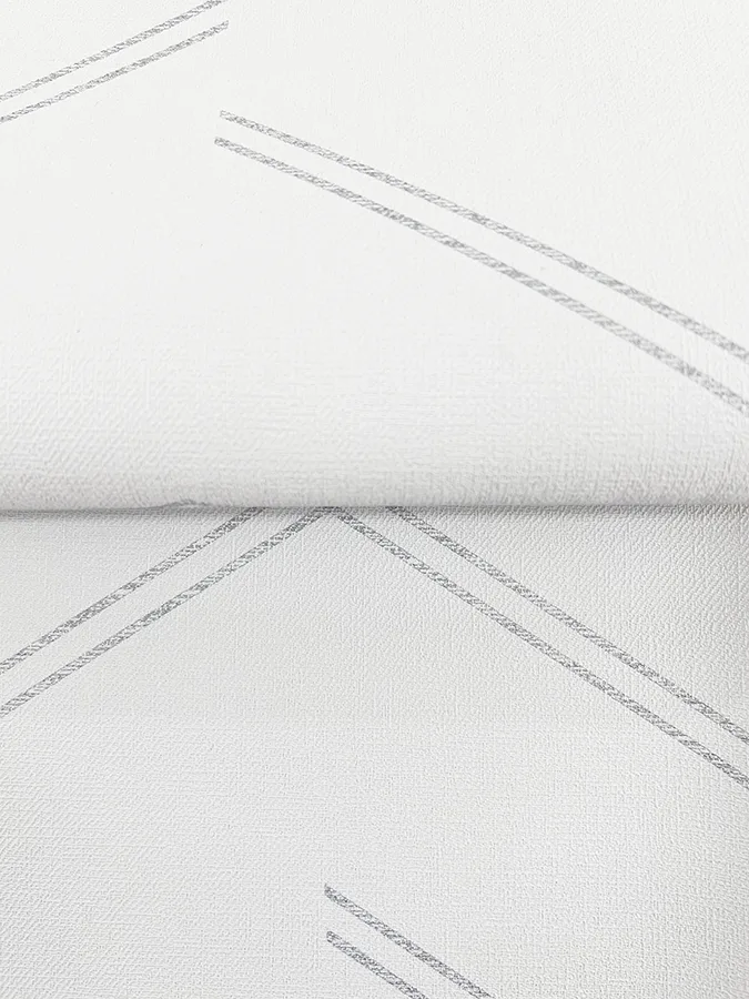Warner Aviator - Silver Wallpaper | Buy Online Warner Aviator wallpaper, color Silver, SKU 4178-4435