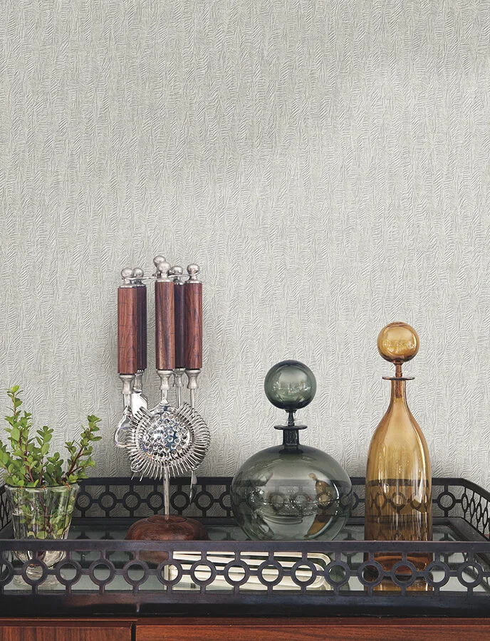 Warner Bryson wallpaper, color Sterling, SKU 4174-4652