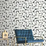 Warner Calder - Black Wallpaper | Buy Online Warner Calder wallpaper, color Black, SKU 4178-4450