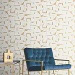 Warner Calder - Gold Wallpaper | Buy Online Warner Calder wallpaper, color Gold, SKU 4178-4446