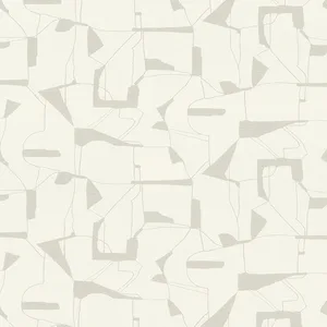 Warner Calder wallpaper, color Platinum, SKU 4178-4448