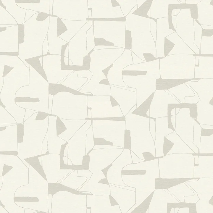 Warner Calder wallpaper, color Platinum, SKU 4178-4448