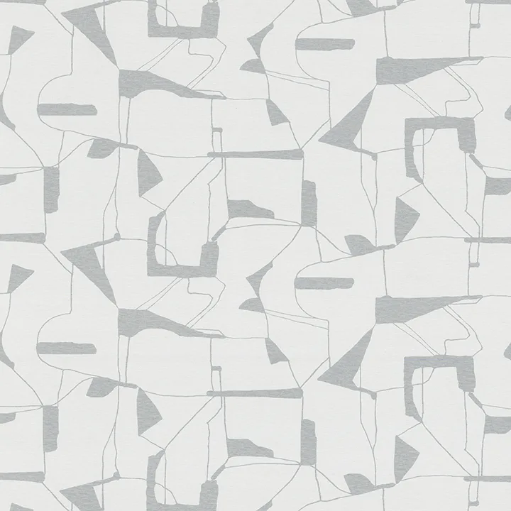 Warner Calder wallpaper, color Silver, SKU 4178-4449