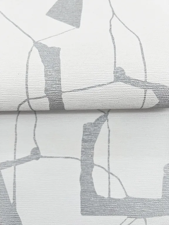 Warner Calder wallpaper, color Silver, SKU 4178-4449
