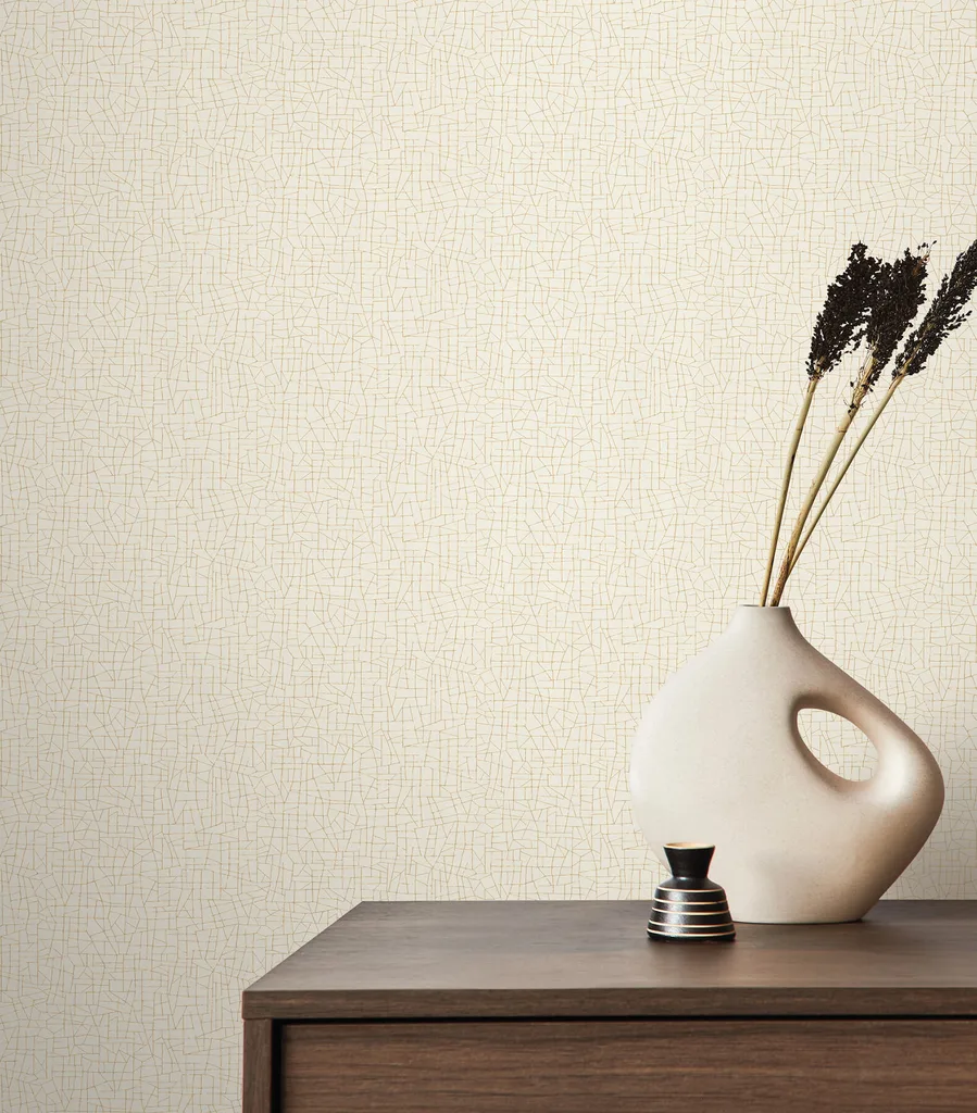 Warner Cary wallpaper, color Ivory, SKU 4207-5407