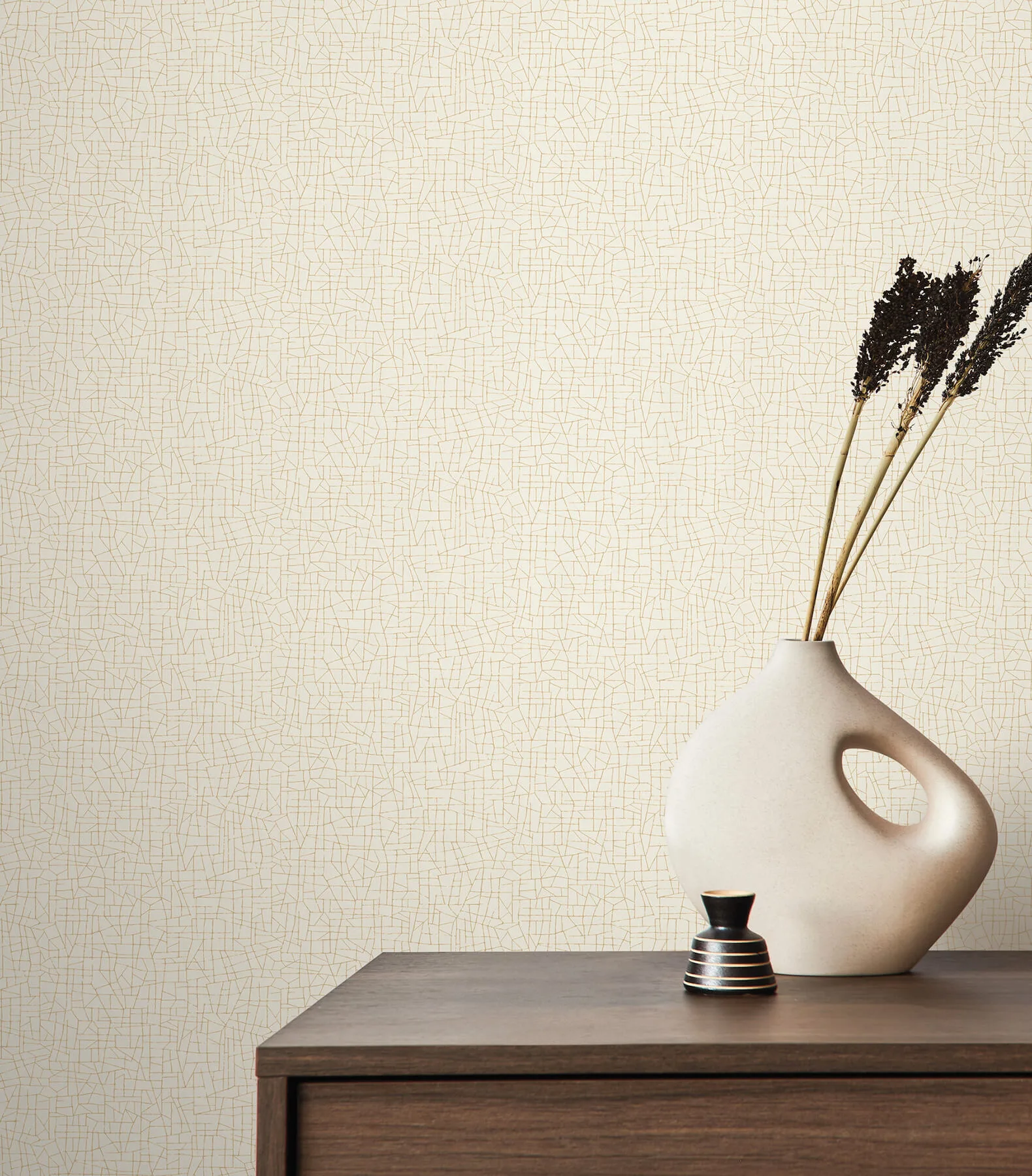 Warner Cary wallpaper, color Ivory, SKU 4207-5407