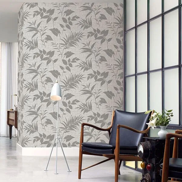 Warner Chandler wallpaper, color Light Grey, SKU 2921-50800