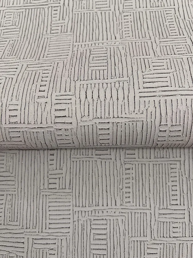 Warner Chiseled wallpaper, color Grey, SKU 4178-4404