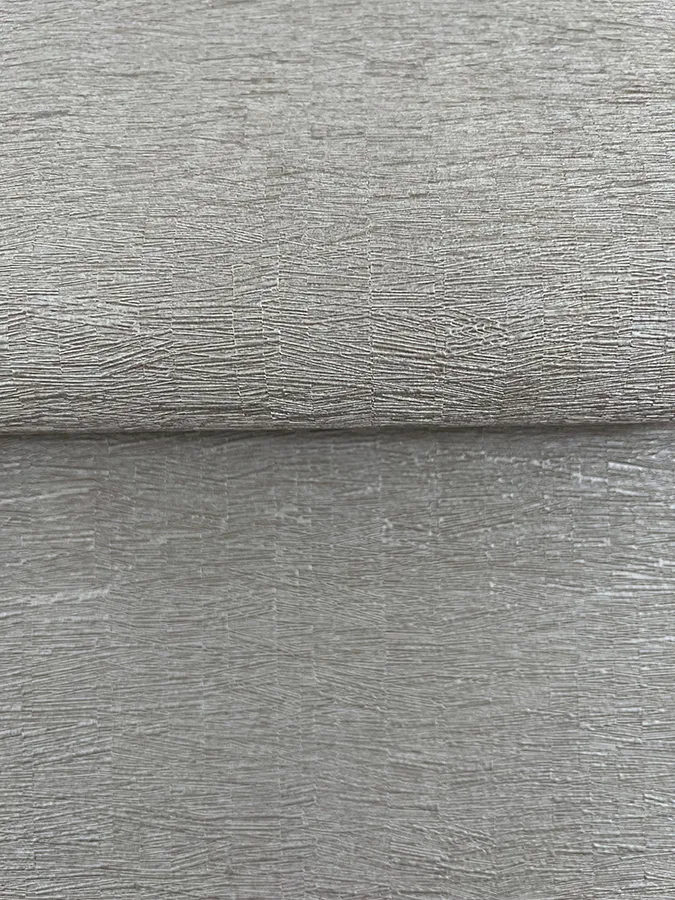 Warner Gathered wallpaper, color Pewter, SKU 4178-4432