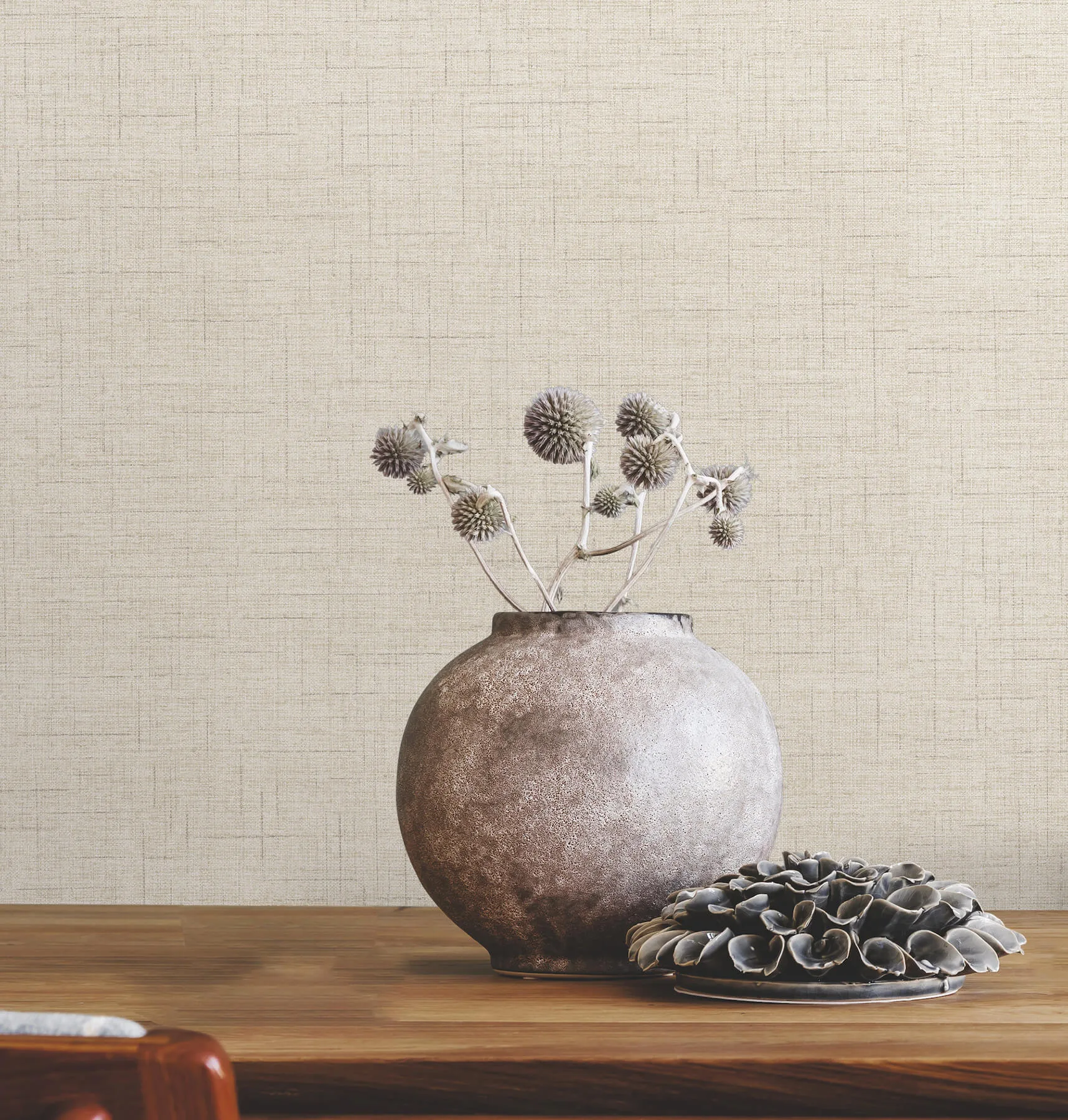 Warner Leon wallpaper, color Beige, SKU 4207-5419