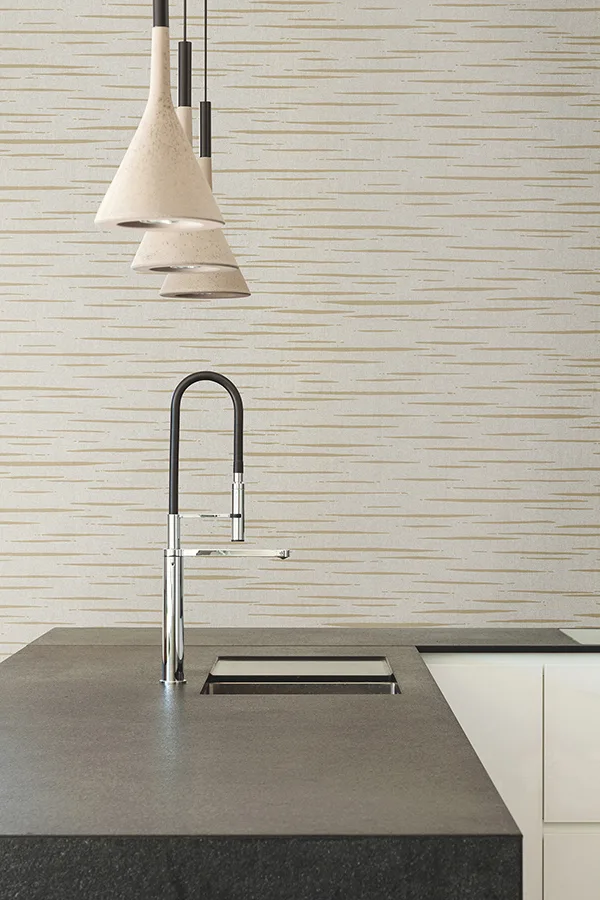 Warner Longitude wallpaper, color Ash, SKU 4178-4456