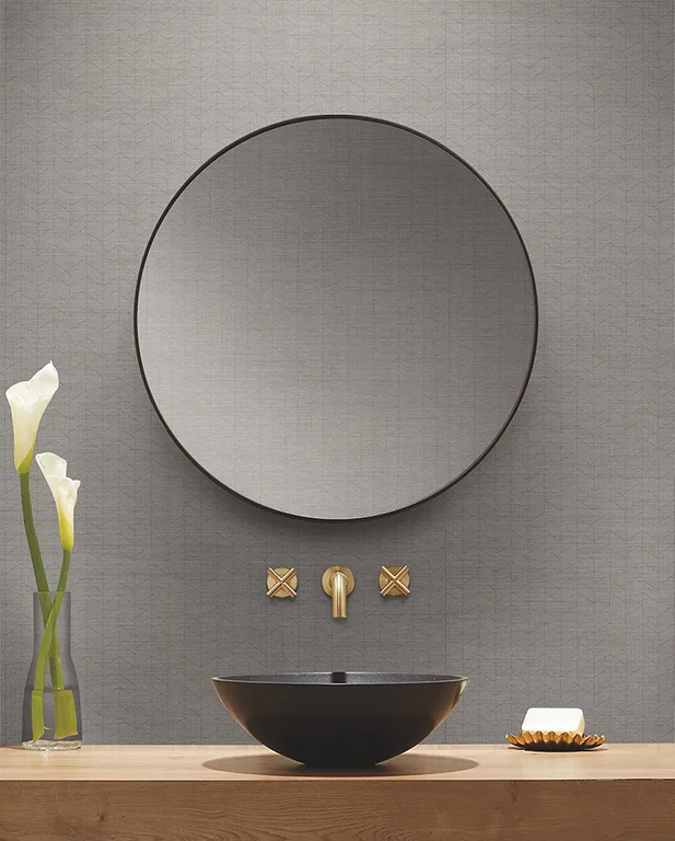 Warner Magnitude wallpaper, color Pewter, SKU 4178-4440