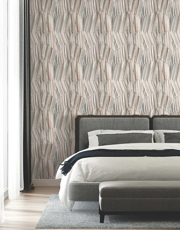 Warner Masterwork wallpaper, color Champagne, SKU 4178-4453