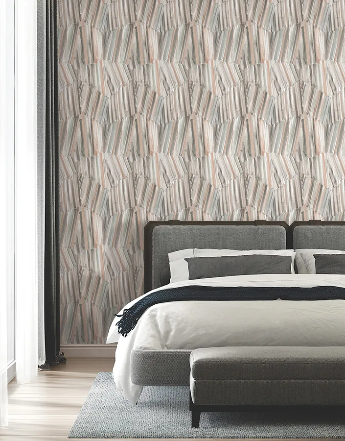Warner Masterwork wallpaper, color Champagne, SKU 4178-4453