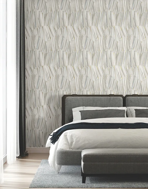 Warner Masterwork wallpaper, color Pearl, SKU 4178-4451