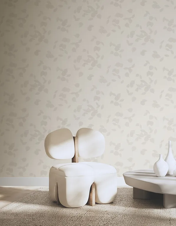 Warner Myles wallpaper, color Sterling, SKU 4174-4649