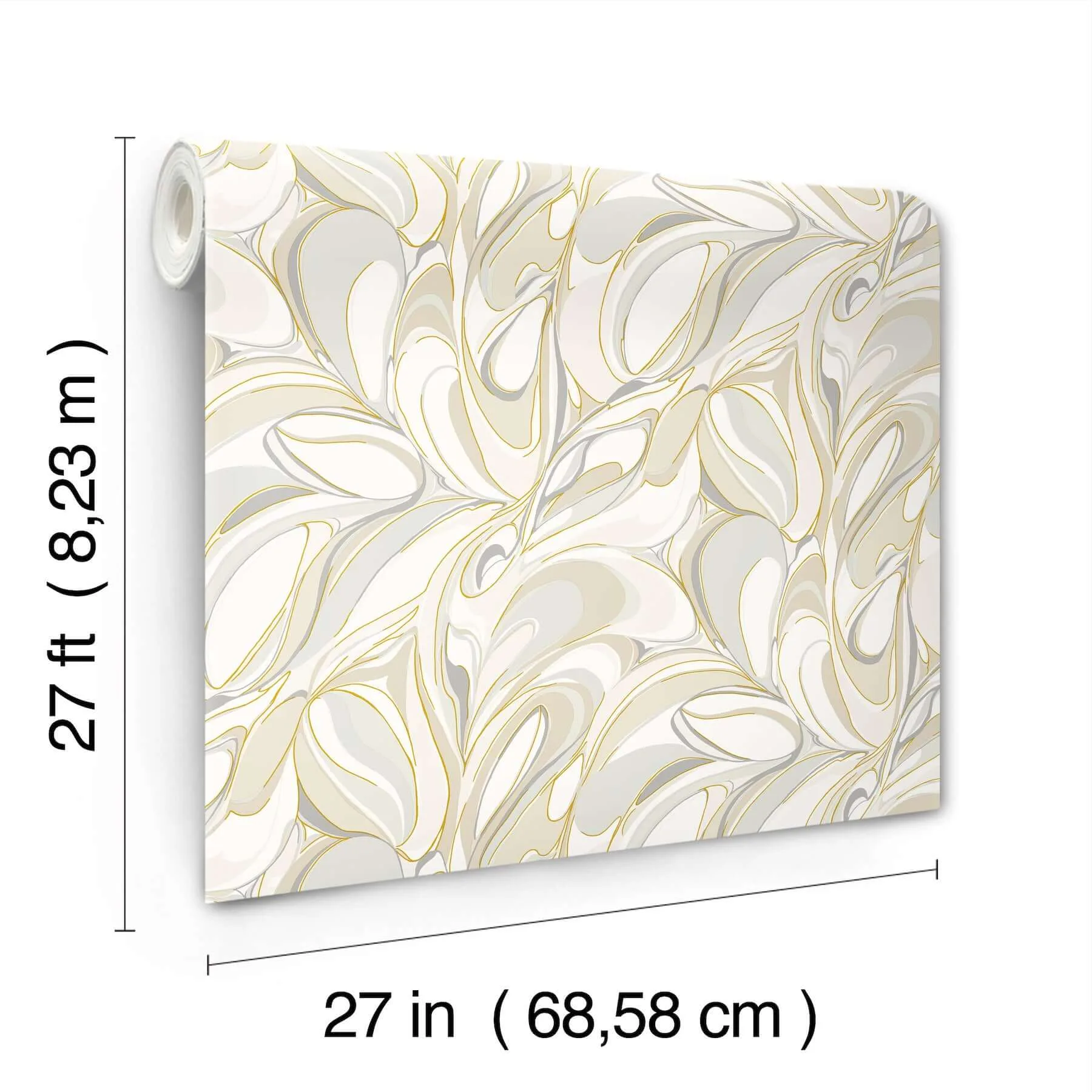 York Wallcoverings Achate - Beige & Grey Wallpaper | Buy Online York Wallcoverings Achate wallpaper, color Beige & Grey, SKU GN2563
