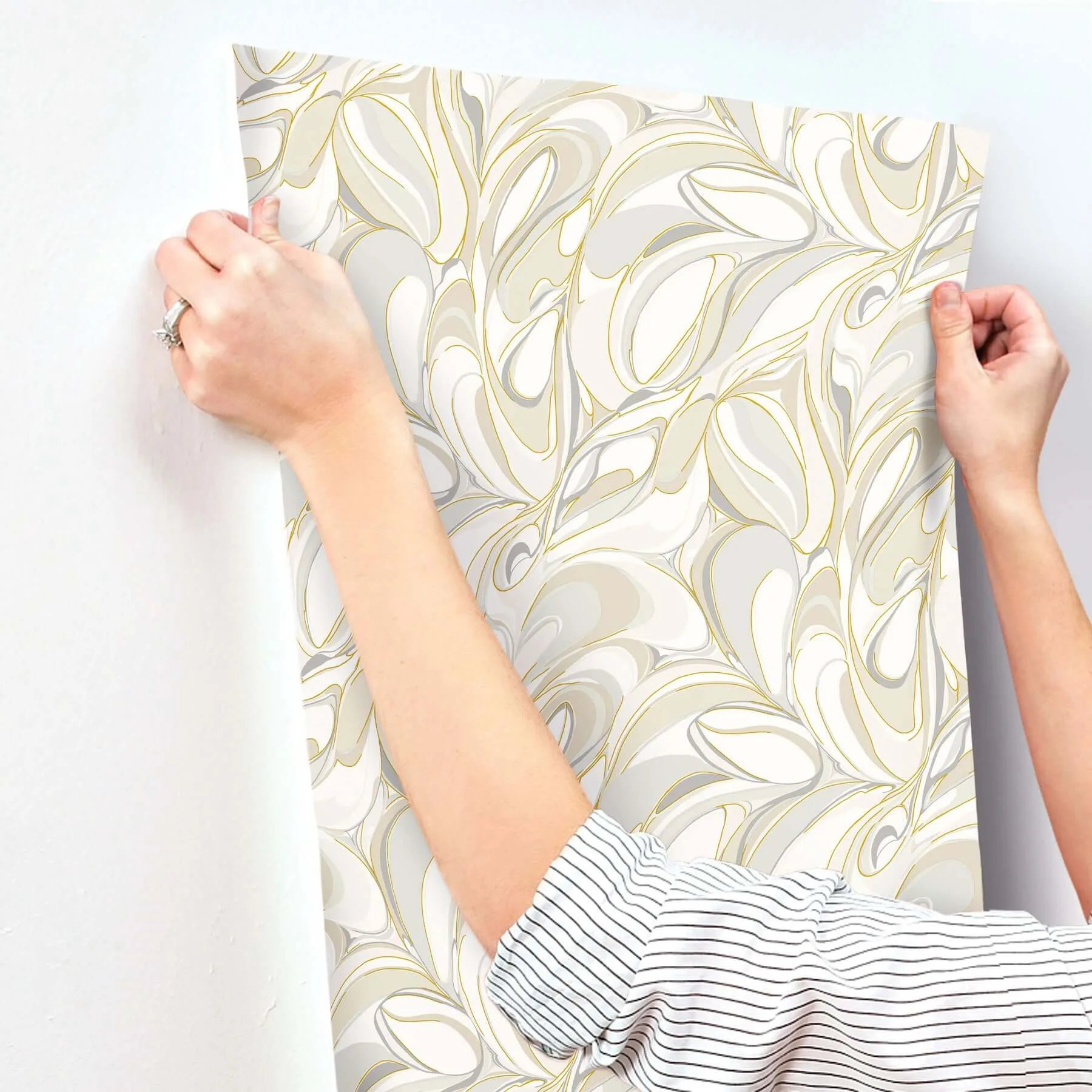 York Wallcoverings Achate - Beige & Grey Wallpaper | Buy Online York Wallcoverings Achate wallpaper, color Beige & Grey, SKU GN2563