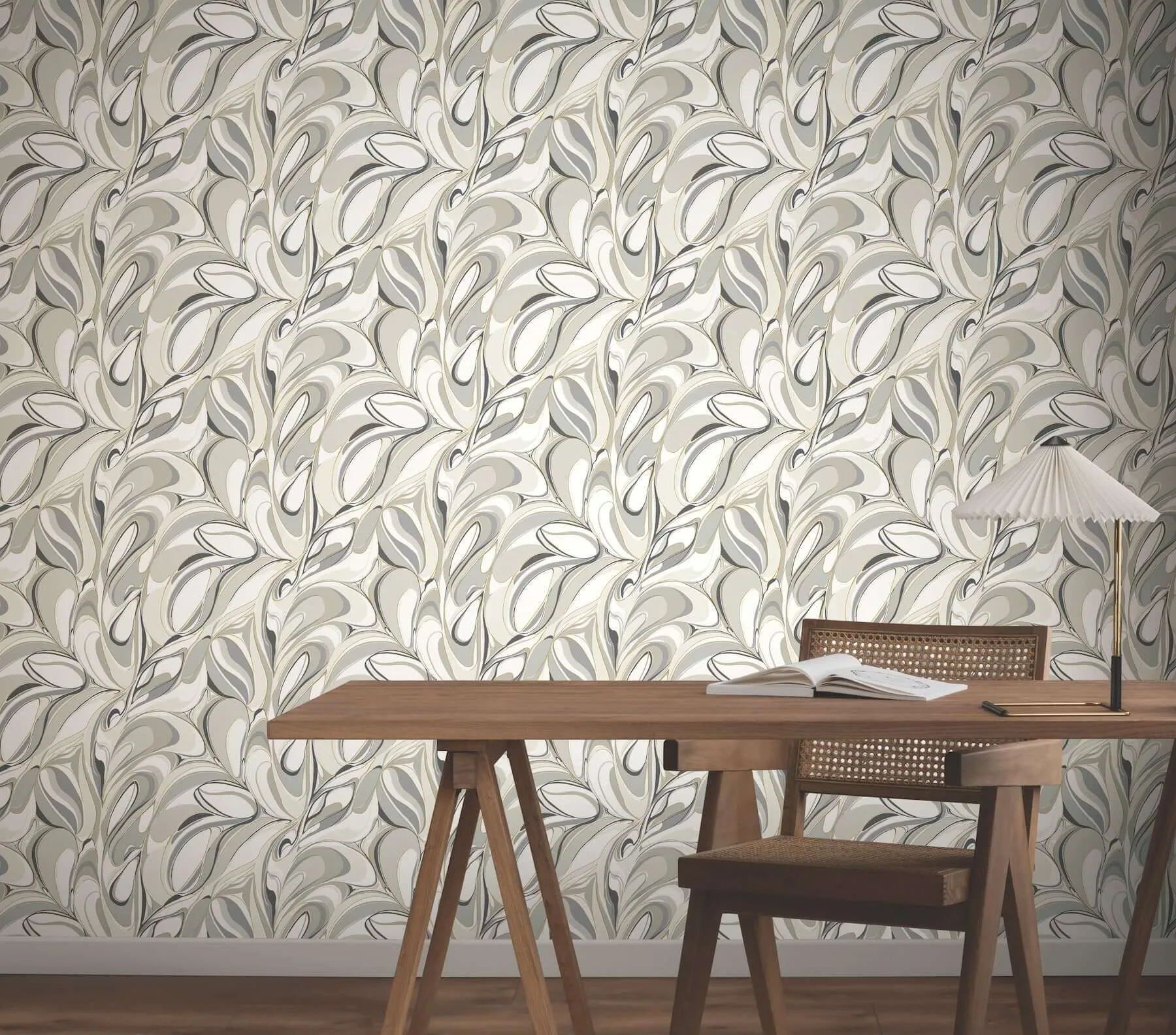 York Wallcoverings Achate - Black & Grey Wallpaper | Buy Online York Wallcoverings Achate wallpaper, color Black & Grey, SKU GN2564