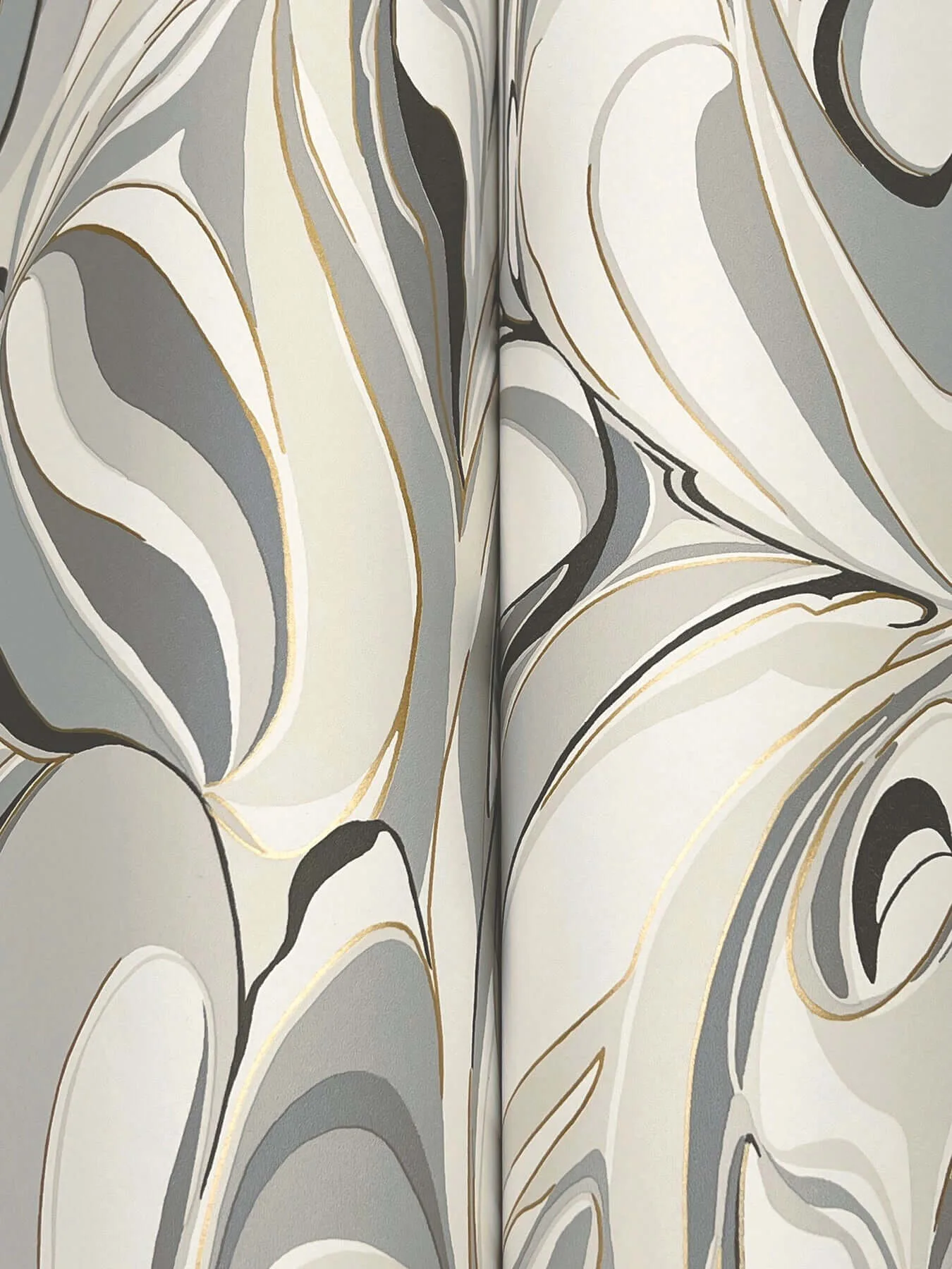 York Wallcoverings Achate - Black & Grey Wallpaper | Buy Online York Wallcoverings Achate wallpaper, color Black & Grey, SKU GN2564