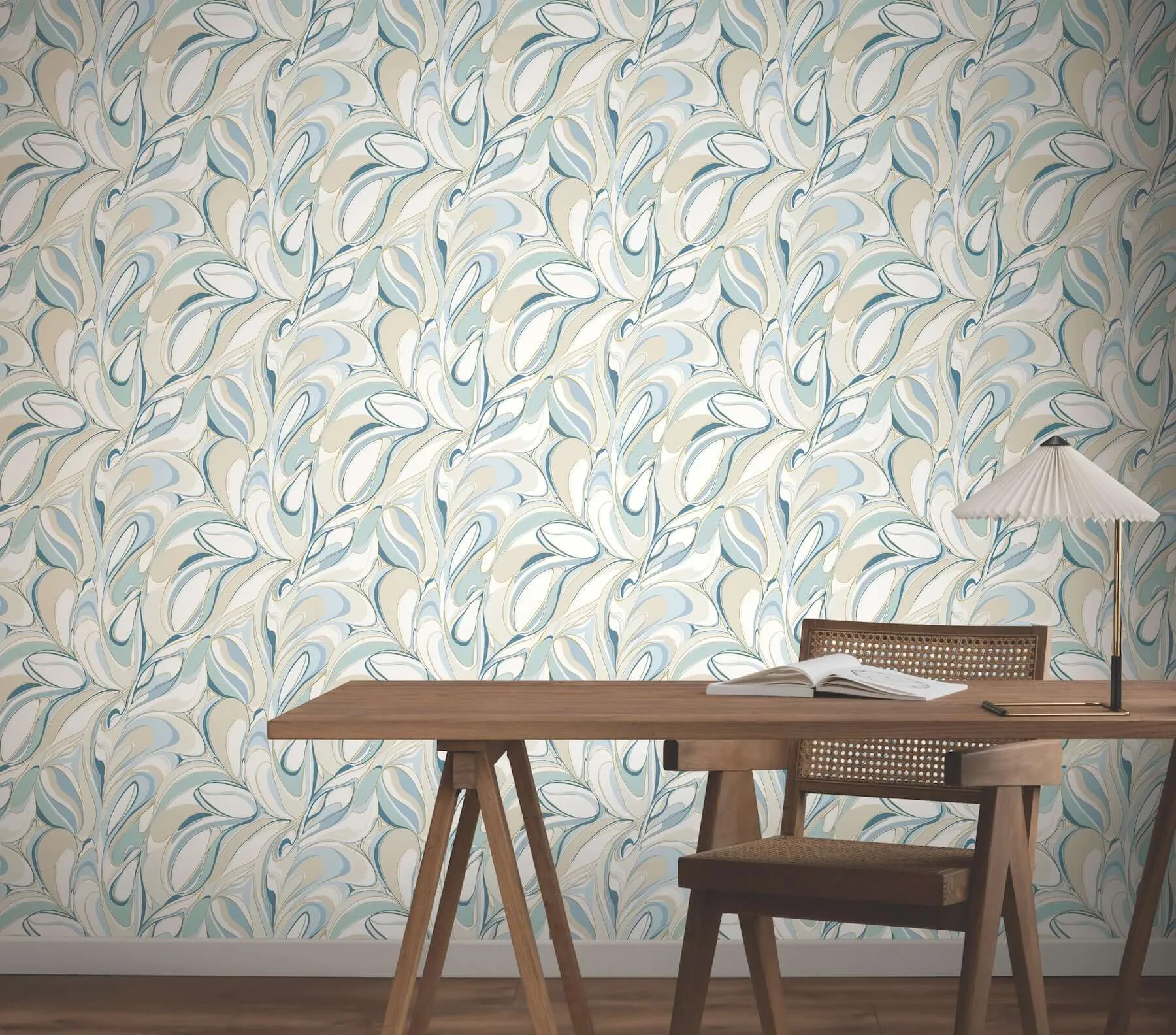 York Wallcoverings Achate - Blue Wallpaper | Buy Online York Wallcoverings Achate wallpaper, color Blue, SKU GN2562