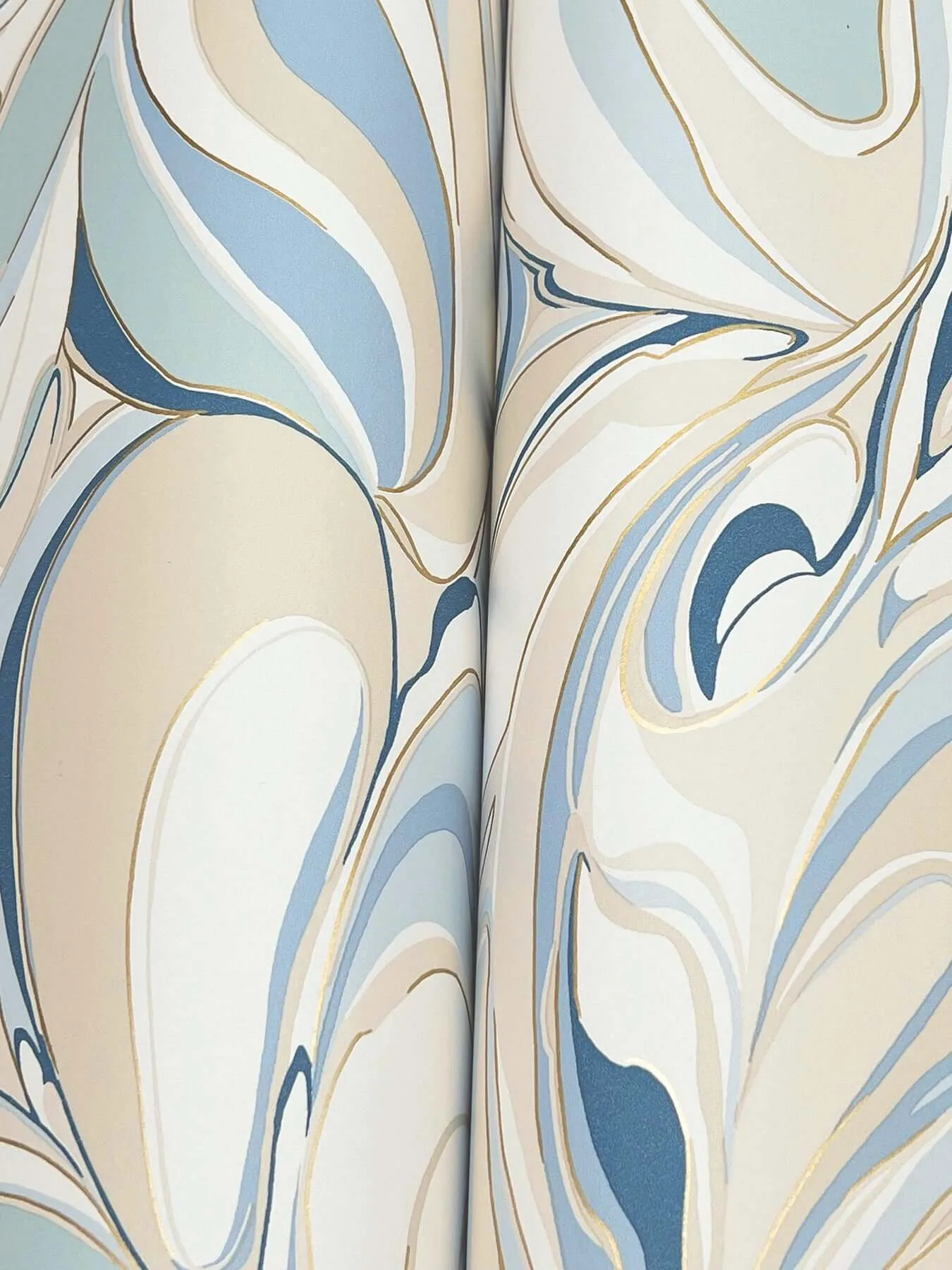York Wallcoverings Achate - Blue Wallpaper | Buy Online York Wallcoverings Achate wallpaper, color Blue, SKU GN2562