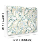 York Wallcoverings Achate - Blue Wallpaper | Buy Online York Wallcoverings Achate wallpaper, color Blue, SKU GN2562