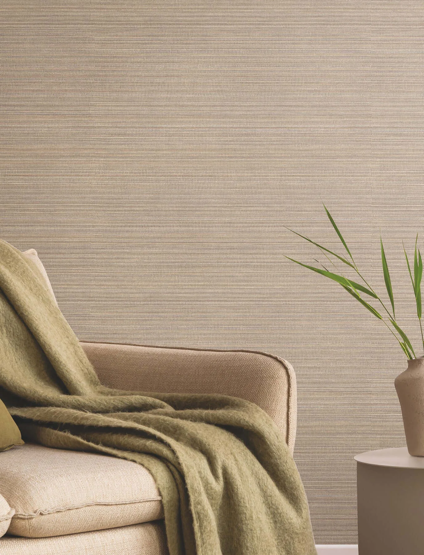 York Wallcoverings Allineate wallpaper, color Parchment, SKU UD2530N