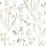 York Wallcoverings Alpine Botanical - Lavender Wallpaper | Buy Online York Wallcoverings Alpine Botanical wallpaper, color Lavender, SKU PSW1521RL