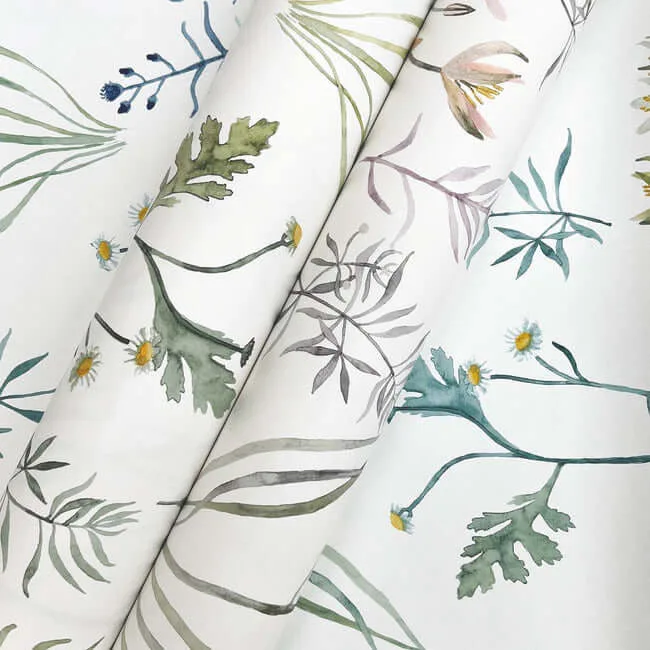 York Wallcoverings Alpine Botanical - Lavender Wallpaper | Buy Online York Wallcoverings Alpine Botanical wallpaper, color Lavender, SKU PSW1521RL